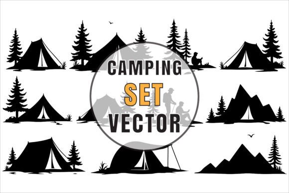 Adventure Camping Essentials Vector: The Ultimate Design Resource for Outdoor Enthusiasts and Creatives