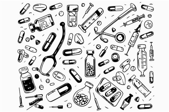 Medicine Health Care Solution Icon Pack Explained