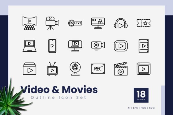 Understanding Video and Movies Outline Icons for Informed Design Decisions