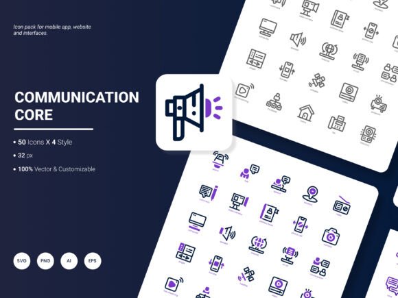 Why the Right Icons Make Everything Feel Clearer — A Look at the Communication Core Icon Pack